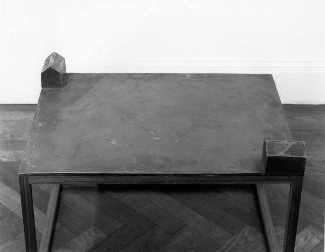 Joel Shapiro untitled, 1978 bronze 2 3/4 x 23 7/16 x 17 1/8 inches (7 x 76.2 x 43.5 cm) Edition of 3