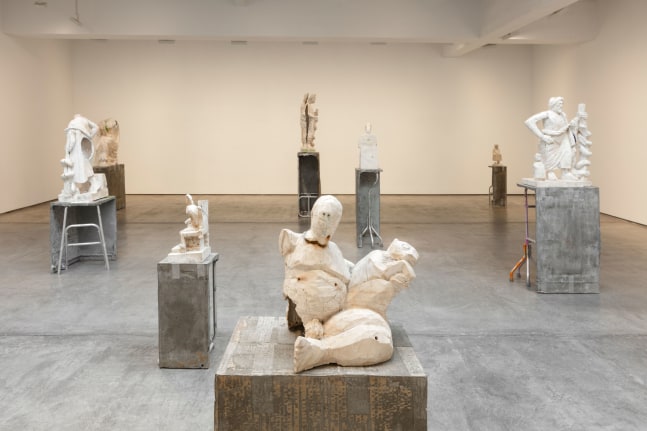 Installation view, Justin Matherly, A recrudescence, April 22 – May 26, 2017