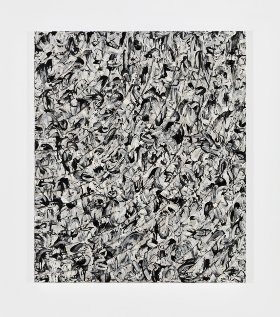 Julian Lethbridge Quartersawn 1, 2016 oil and pigment stick on linen 52 x 44 in. (132.1 x 111.8 cm)