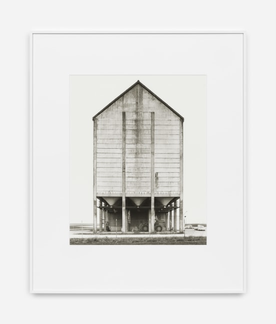 Bernd & Hilla Becher Grain Elevator, Mourmelon-le-Grand, F, 2006 gelatin silver print image: 23 5/8 x 19 3/4 in. (60 x 50 cm) frame: 36 x 29 1/2 in. (91.5 x 75 cm)