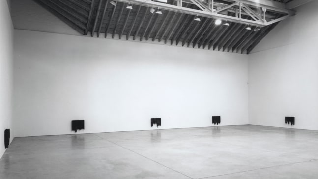 Installation view, New Work, Paula Cooper Gallery, 534 W 21st Street, New York. January 9 - February 13, 1999. Photo: Dorothy Zeidman.