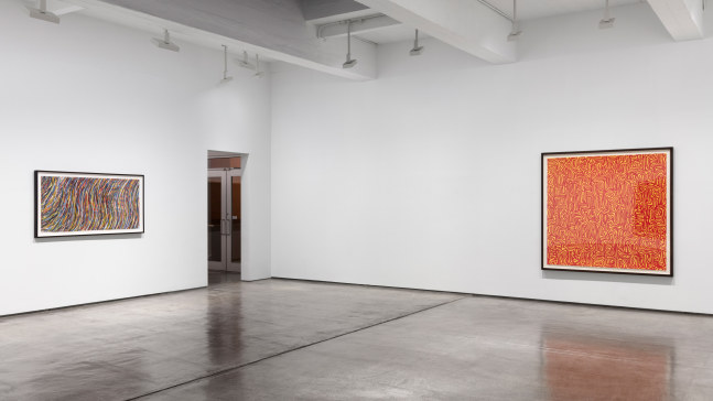 Installation view, Sol LeWitt, Large Gouaches, November 3 – December 15, 2018