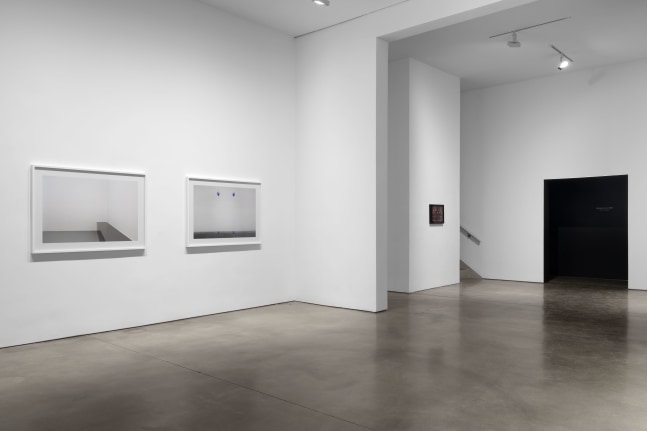 Installation view, Carey Young: Appearance, Paula Cooper Gallery, New York, January 11 – February 17, 2024. © Carey Young. Photo: Steven Probert