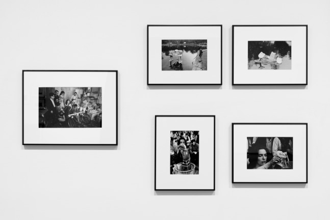 installation view, Peter Moore: Festive Years, Paula Cooper Gallery, 521 W 21st Street