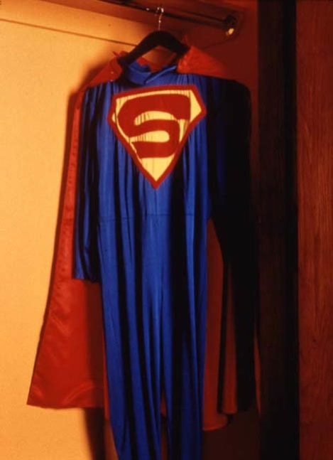Andres Serrano "The Interpretation of Dreams (The Death of Superman) 2000 Cibachrome, silicone, plexiglas, wood frame 60 x 49 1/2"