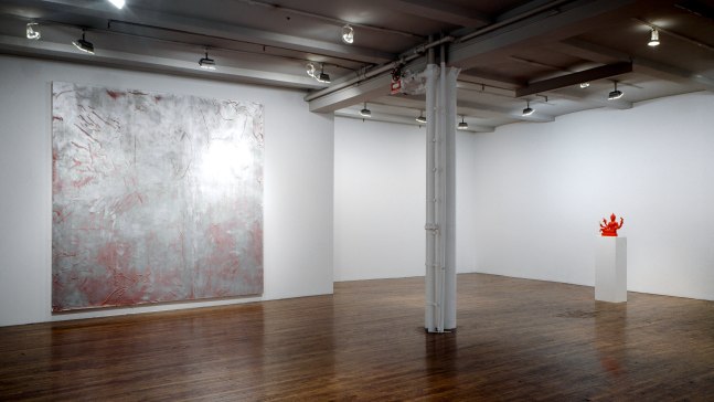 Installation view, Rudolf Stingel, Paula Cooper Gallery, 155 Wooster Street, New York, October 29 - November 26, 1994. © Rudolf Stingel. Courtesy Paula Cooper Gallery, New York. Photo: D. James Dee.