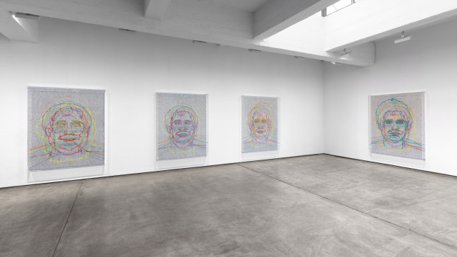 Installation view, Charles Gaines, May 3 – June 23, 2018