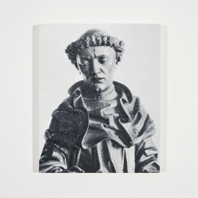 Rudolf Stingel "Untitled (St. Leonard)" 2009 Oil on linen 16 x 13 in.