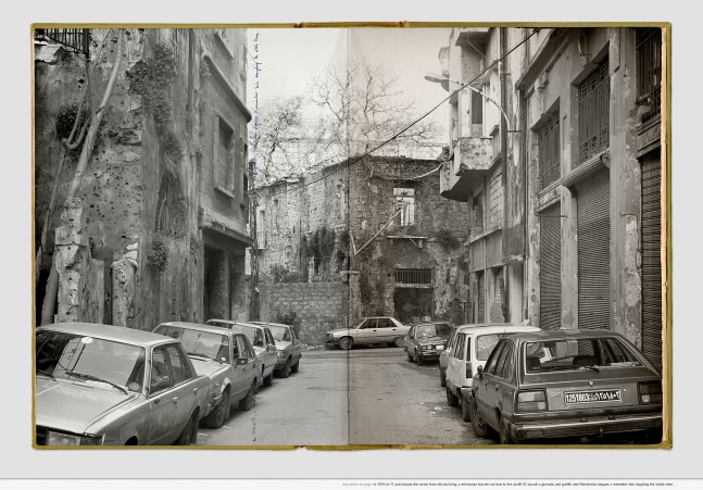 Walid Raad Sweet Talk: Commissions (Beirut) _1991, 2019 archival inkjet print 20 x 28 3/4 in. (50.8 x 73 cm) frame: 21 x 29 3/4 x 1 1/2 in. (53.3 x 75.6 x 3.8 cm) Edition 1 of 5, 2 APs