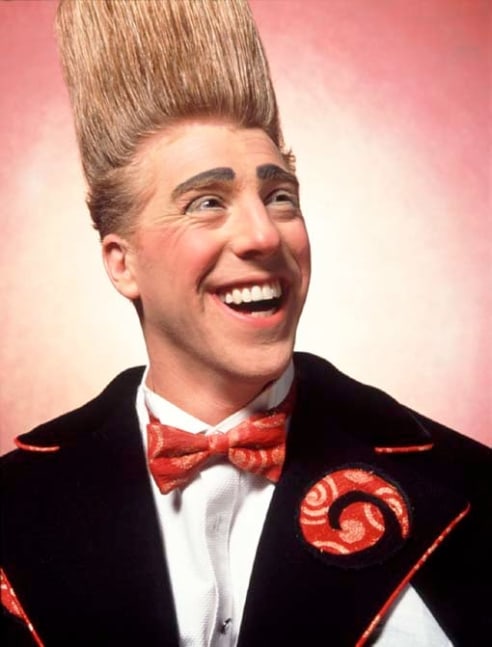 Andres Serrano "America (Bello Nock, 'America's Best Clown' Ringling Bros. and Barnum and Bailey Circus)" 2002 Cibachrome, silicone, plexiglas, wood frame 60 x 49 1/2 in.