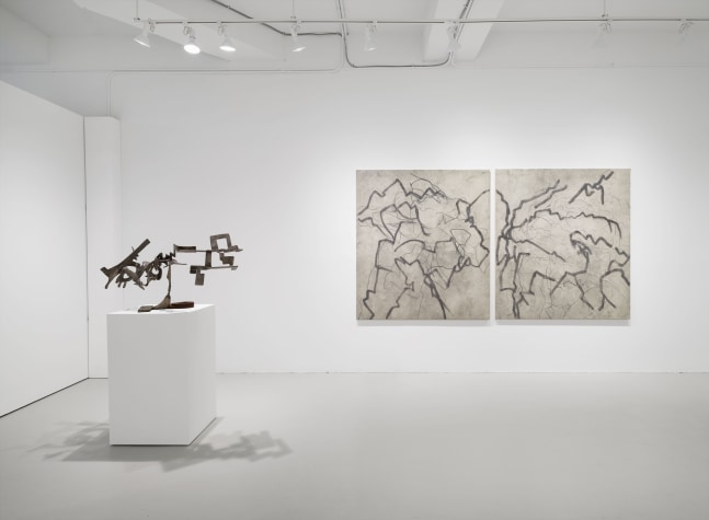 Installation view, Beatrice Caracciolo & Mark di Suvero, April 14 – May 21, 2022, 243A Worth Ave, Palm Beach