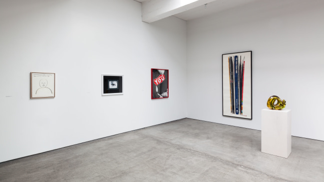 Installation view, Cal Arts Benefit Exhibition, April 5 – 19, 2014
