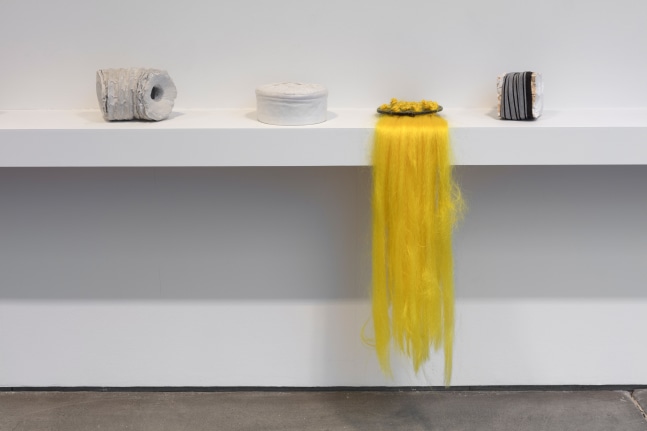Installation view, Veronica Ryan, The Weather Inside, September 7 – October 19, 2019