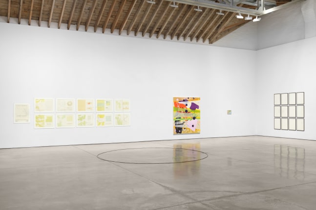 Installation view, Borderline: A Group Exhibition, Paula Cooper Gallery, New York, July 8 – August 8, 2025. Courtesy Paula Cooper Gallery, New York. Photo: Steven Probert