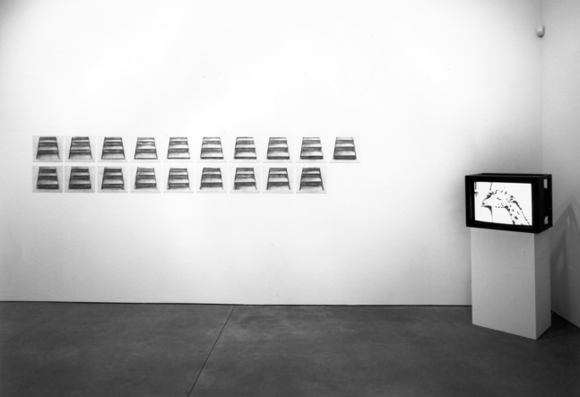 Installation view, Group Exhibition, Paula Cooper Gallery, 534 W 21st Street, New York, November 29 - January 5, 1996. Photo: Adam Reich.