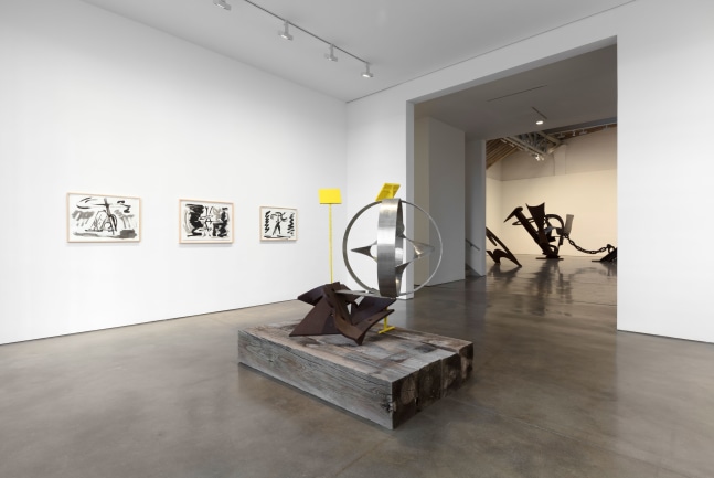 Installation view, Mark di Suvero, November 3 – December 10, 2016
