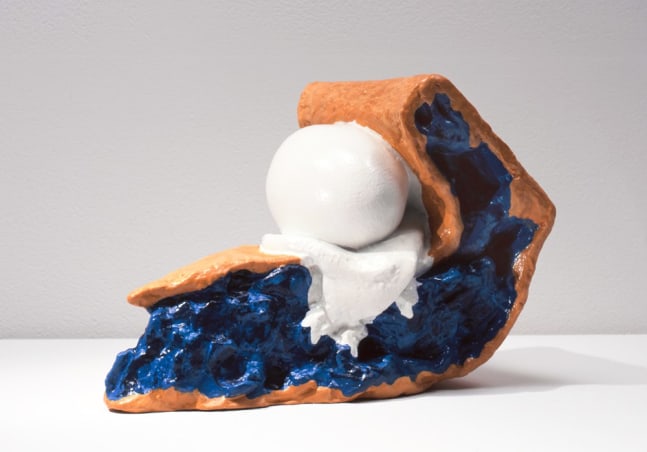 Claes Oldenburg & Coosje Van Bruggen "Canape Gazebo" 1999 Cast aluminum painted with latex 55 1/2 x 24 3/4 x 13 in.