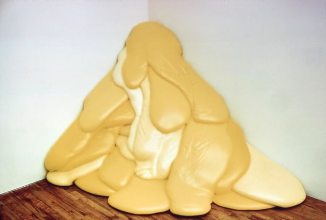 Lynda Benglis Untitled, 1970 Pigmented polyurethane foam 52 x 52 1/2 x 74 in. Photo: Dan Lenore