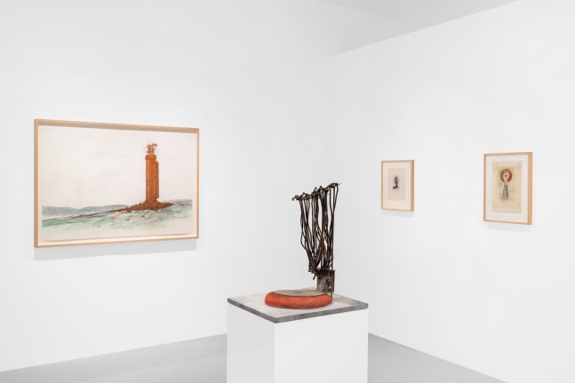 Installation view, Claes Oldenburg & Coosje van Bruggen, December 5, 2020 – January 9, 2021