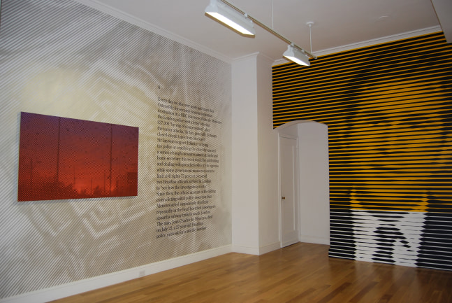 Installation view, JUDGE, Paula Cooper Gallery, 465 W 23rd Street, New York. September 4 - September 22, 2007.