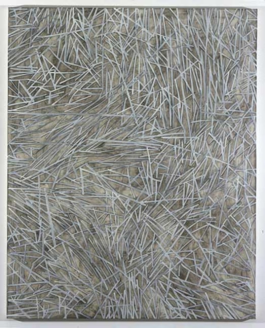Julian Lethbridge "Untitled" 2002 Oil on linen 85 x 68 in.