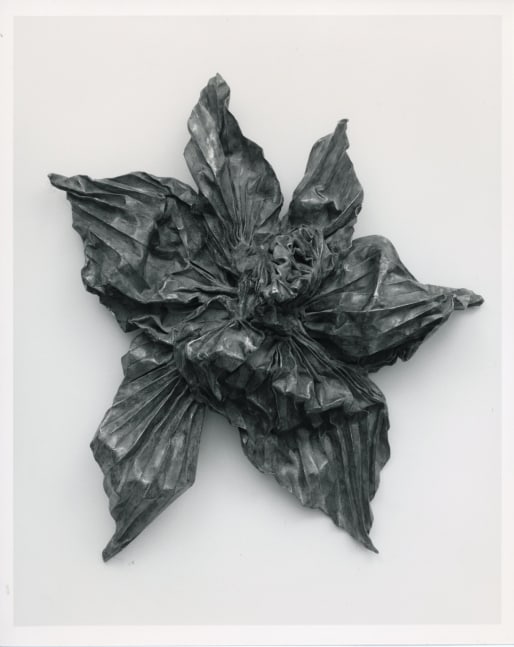 Lynda Benglis &quot;La Gonda L.G.6.&quot; Bronze and chrome 43&quot; x 48&quot; x 13&quot;