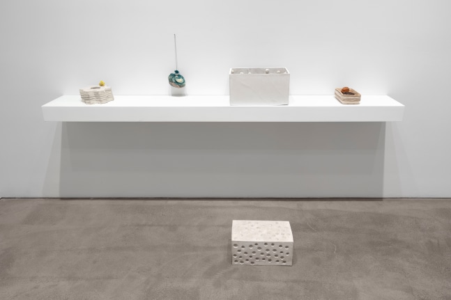 Installation view,&amp;nbsp;Sarah Charlesworth, Douglas Huebler, Donald Judd, Walid Raad, Veronica Ryan,&amp;nbsp;August 6 &amp;ndash; 28, 2020