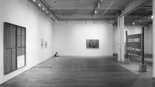 Installation view,&amp;nbsp;Bill Anastasi, Candace Clement, Jeremy Gilbert-Rolfe, Rudy Heintze, Bob Huot, Michael Hurson, Pete Omlor, Ellen Phelan, Tom Wudl, Kes Zapkus, Paula Cooper Gallery, 155 Wooster St, New York. Photo: Geoffrey Clements.&amp;nbsp;