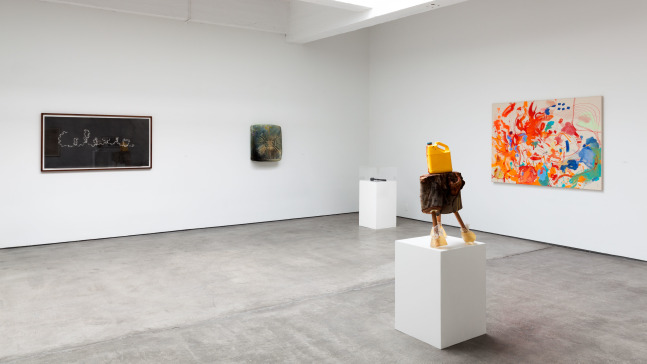 Installation view, Cal Arts Benefit Exhibition, April 5 – 19, 2014