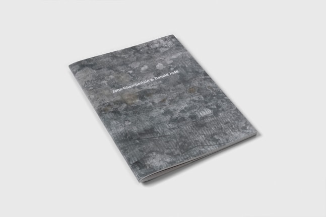 John Chamberlain &amp; Donald Judd 5