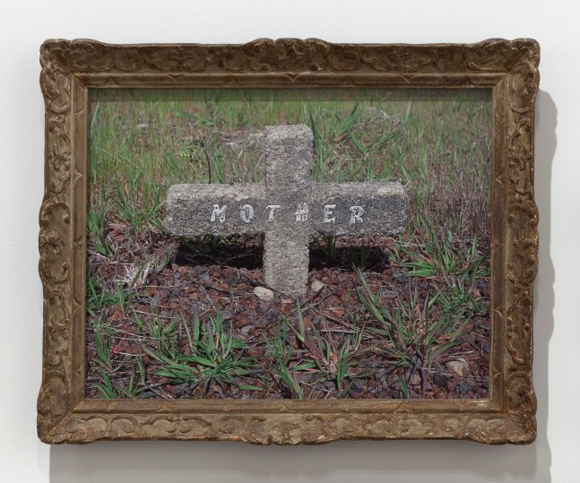 Sophie Calle Mother (dans l'herbe), 2013 digital print on Hahnemühle Fine Art Rag paper in found frame dimensions variable to found frame this edition: 31 1/2 x 25 5/8 in. (80 x 65 cm)