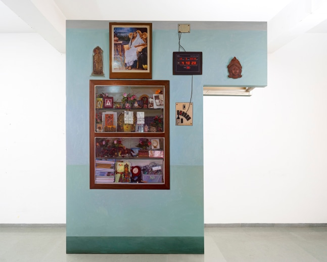 ABIR KARMAKAR
Passage 1, 2020
Oil on canvas
108 x 100 in / 274.3 x 254 cm 
(Part 1 of Set 1)