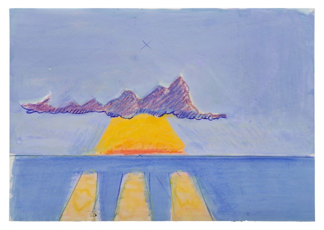 HL8, 2024-25
Watercolour, gouache, pencil on paper
5.7 x 8.2 inches / 14.5 x 21 cm