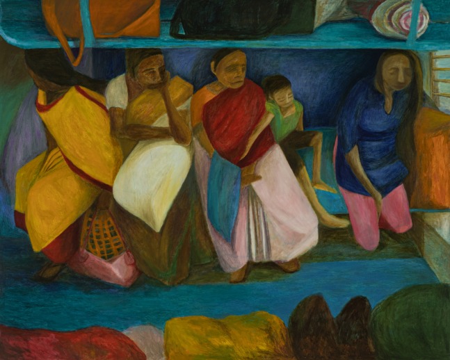 Passenger Train, Karnataka

2022

Oil on canvas

48 x 60 in / 121.9 x 152.4 cm