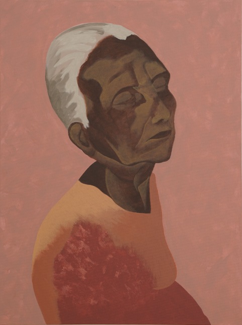 GIEVE PATEL Mary, my patient, 2020 Acrylic on canvas 24 x 18 in / 60.9 x 45.7 cm