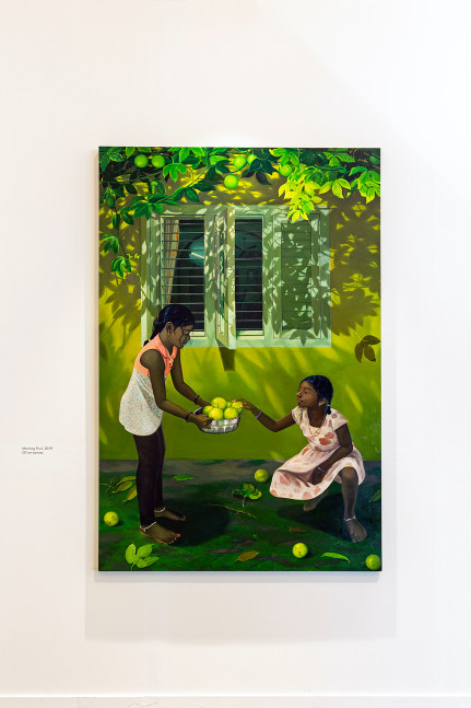 &amp;nbsp;

RATHEESH&amp;nbsp;T., Morning Fruit, 2019, Galerie Mirchandani + Steinruecke, India Art Fair 2020