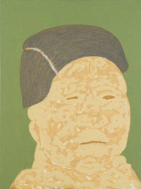 GIEVE PATEL Meditations on Old Age IV, 2013  Oil on board