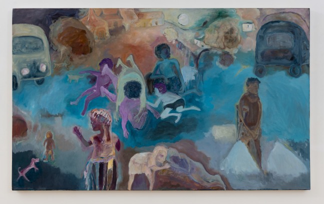 Tramps, 2019-21

Oil on canvas

36 x 60 in / 91.4 cm x 152.4 cm