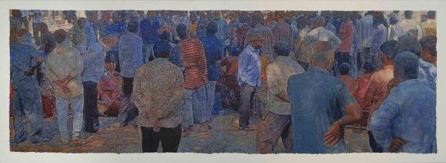 Gathering 3

2022

Oil on canvas

55 x 151.2 in / 139.7 x 384cm