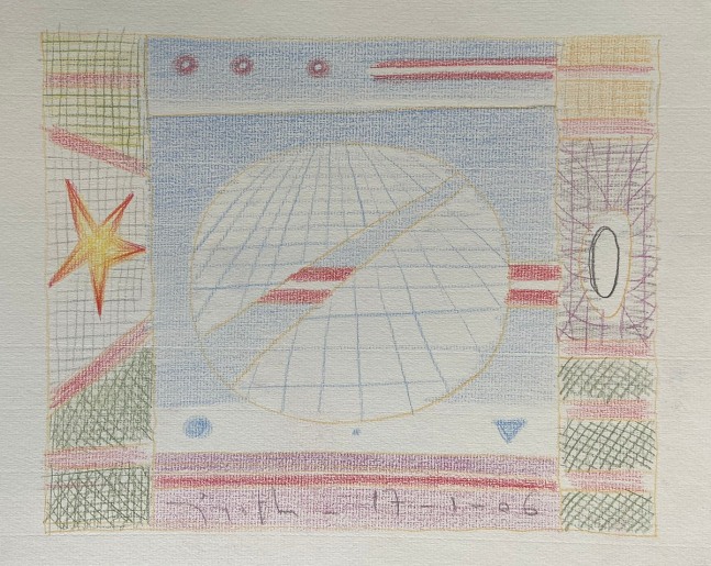 Untitled IV, 2006

Colour pencil on paper

8.9 x 11.5 inches (22 x 29.2 cm)
