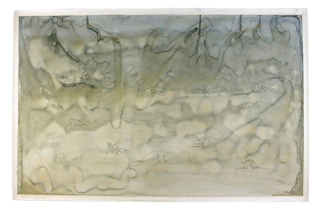 Untitled, 2005, watercolour on paper, 40.5 x 62.2 in / 103 x 158 cm