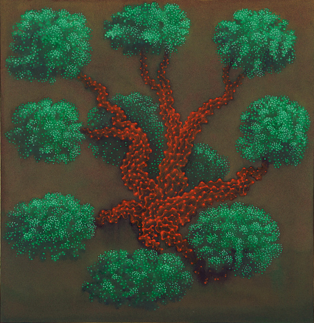 Aji V N
Untitled,2006
Watercolor on paper
12.5 x 12.5 inches / 32 x 32 cm