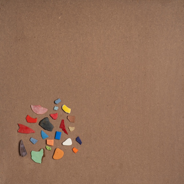 PS16, 2024-25
Cluster of plastic + ceramic broken/waste parts (22 pieces)
8.6 x 8.6 inches / 22 x 22 cm
