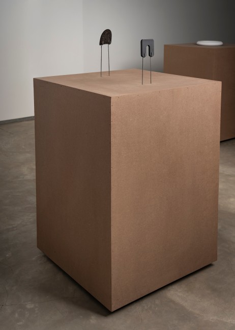 PS11, 2010-25
Found object, plastic, acrylic | Found object, leather heel
2.7 x 2.7 x 0.3 inches / 7 x 7 x 1 cm | 2.7 x 2.3 x 0.1 inches / 7 x 6 x 0.5 cm