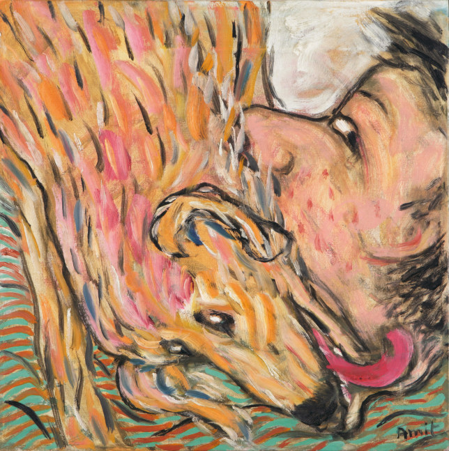 Amit Ambalal
Dream, 2006
Oil on canvas
14.1 x 13.9 inches / 36 x 35.5 cm