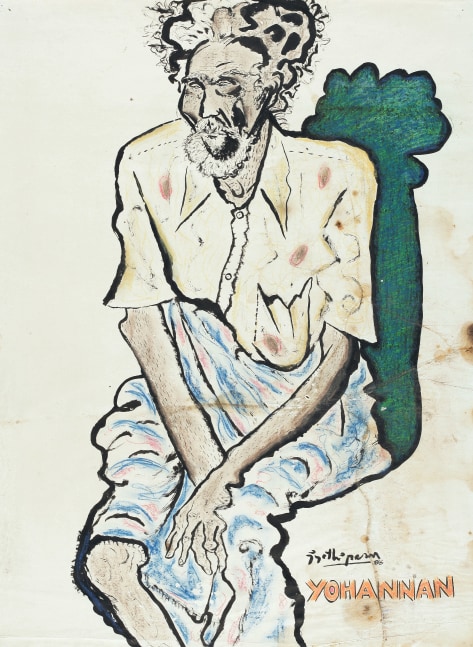 Yohannan, 1986

Paint on paper

30 x 22 in /&amp;nbsp;76 x 56 cm &amp;nbsp;