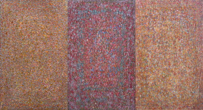 Breath 28, 2025
Casein&amp;ndash;based pigment on rice paper pasted on canvas
28 x 51 inches / 71.2 x 130 cm (triptych)