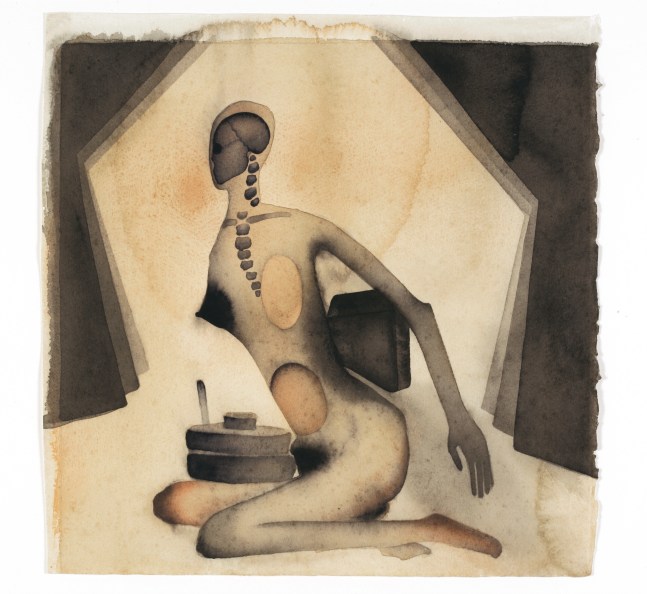 Atul Dodiya
The Final Act, 2006-07
Watercolor on paper
11.8 x 11.8 inches /&amp;nbsp;30 x 30 cm