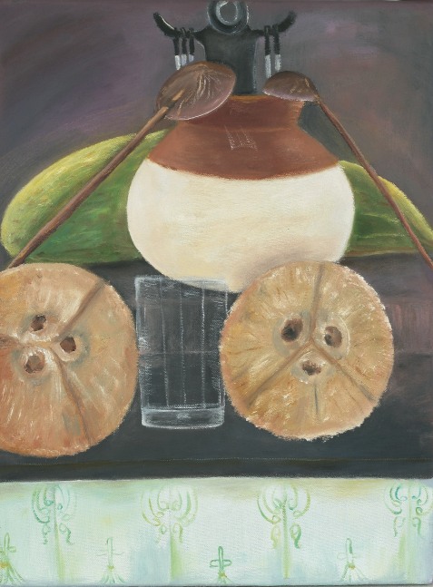 SOSA JOSEPH, Object Lesson (10), 2009, oil on canvas, 40 x 30 cm / 15.7 x 11.8 in