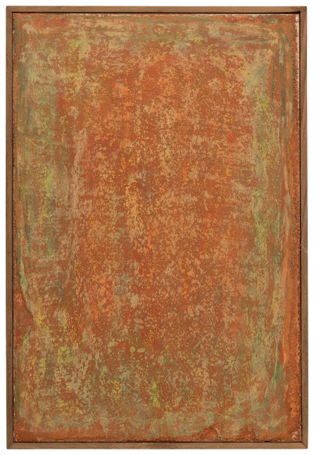Breath 12, 2025
Lime plaster and casein&amp;ndash;based Jaipur stone pigment on terracotta tile
17.7 x 12 inches / 44.9 x 30.4 cm